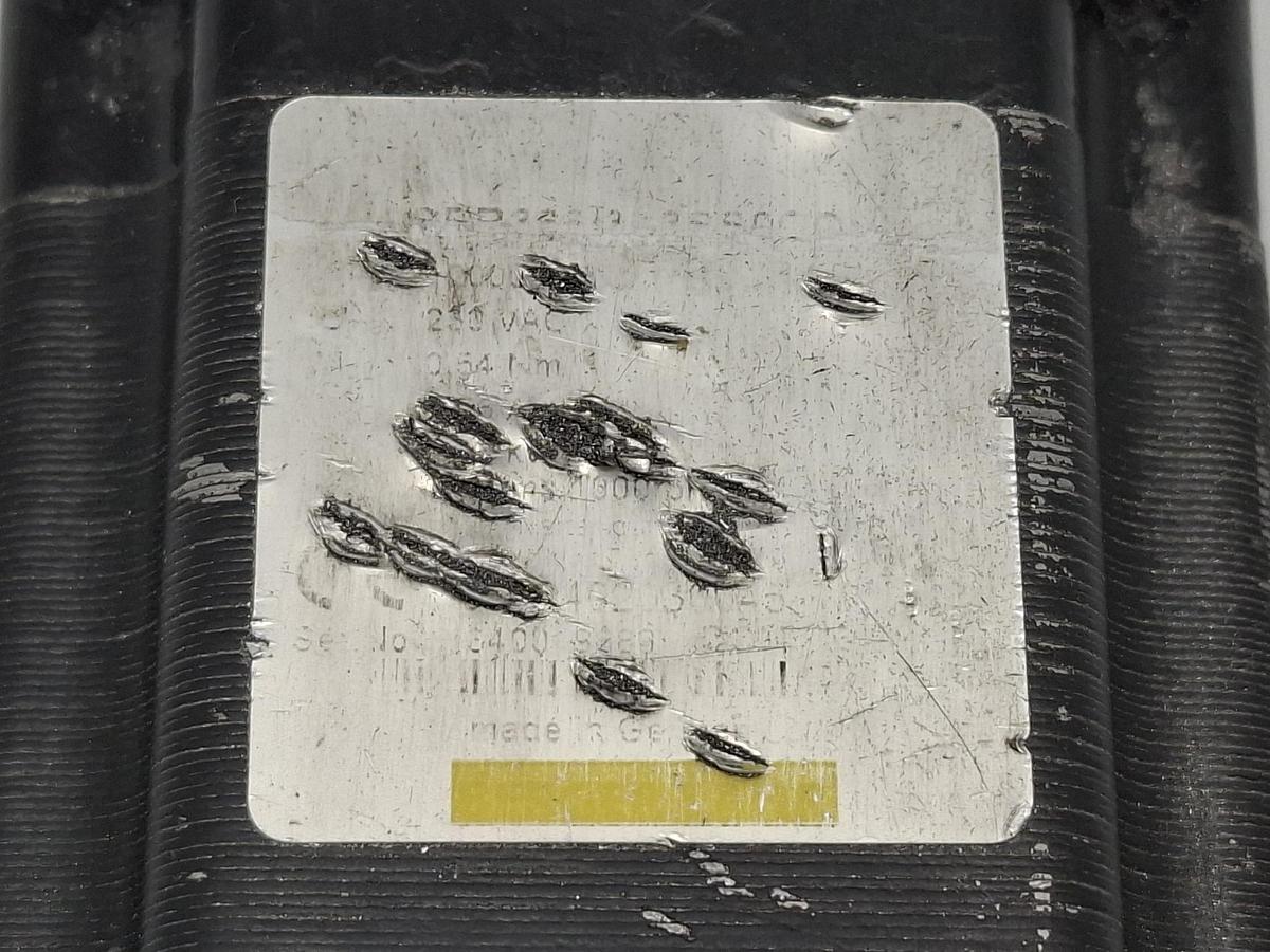 Gebraucht Servomotor, 230V, 12000 rpm, 0,55KW, SER366/3L3SS0CO, Berger Lahr, gebraucht