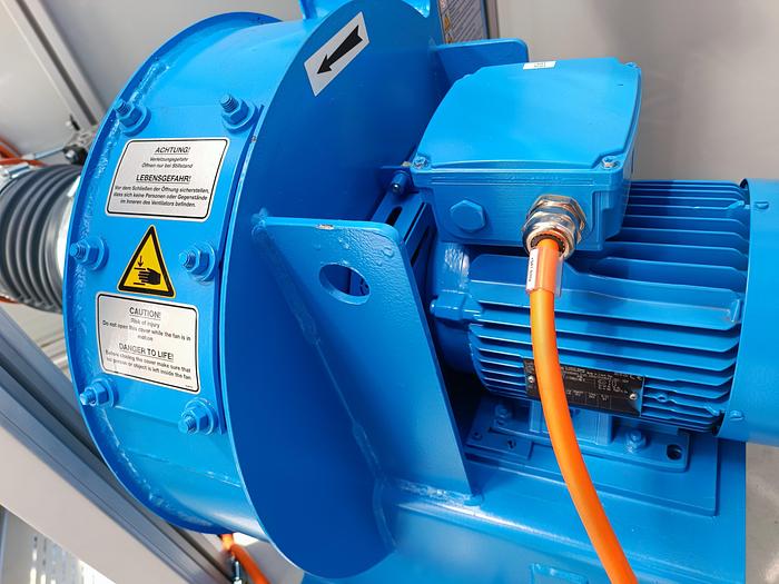 Gebraucht Ex geschützter Radialventilator, 8,3m³/min, MXE 010-000830-00, Reitz, neuwertig -40%