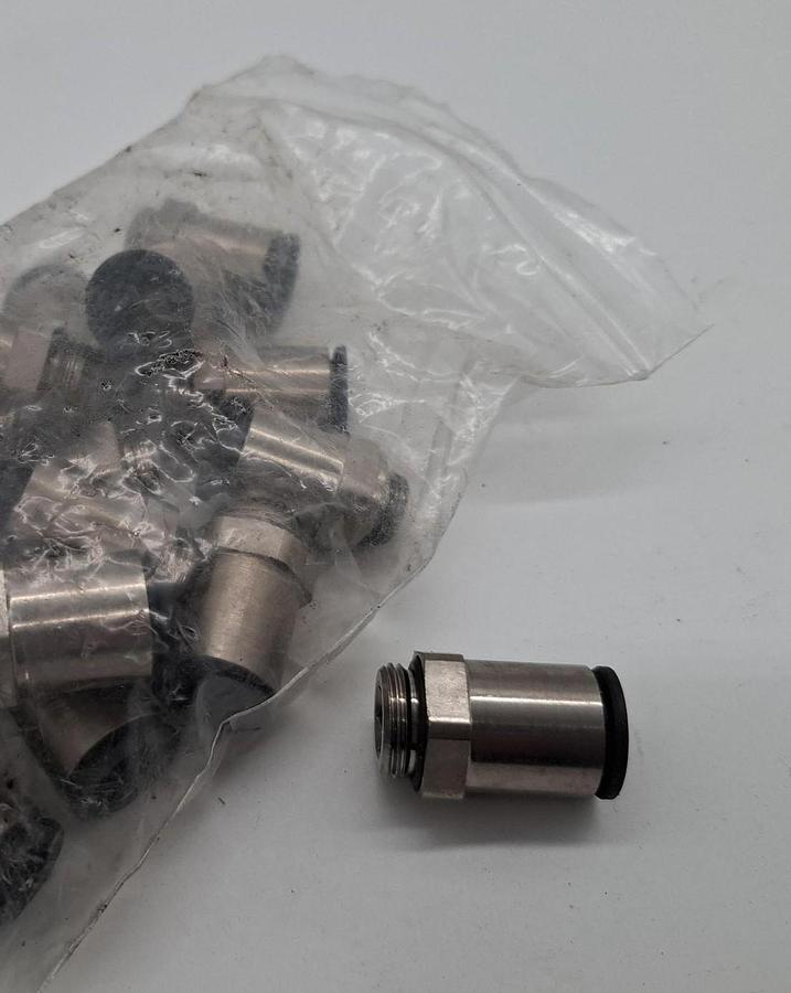 17 Stück Einschraubanschluss, G1/4" x D12, Legris, neu