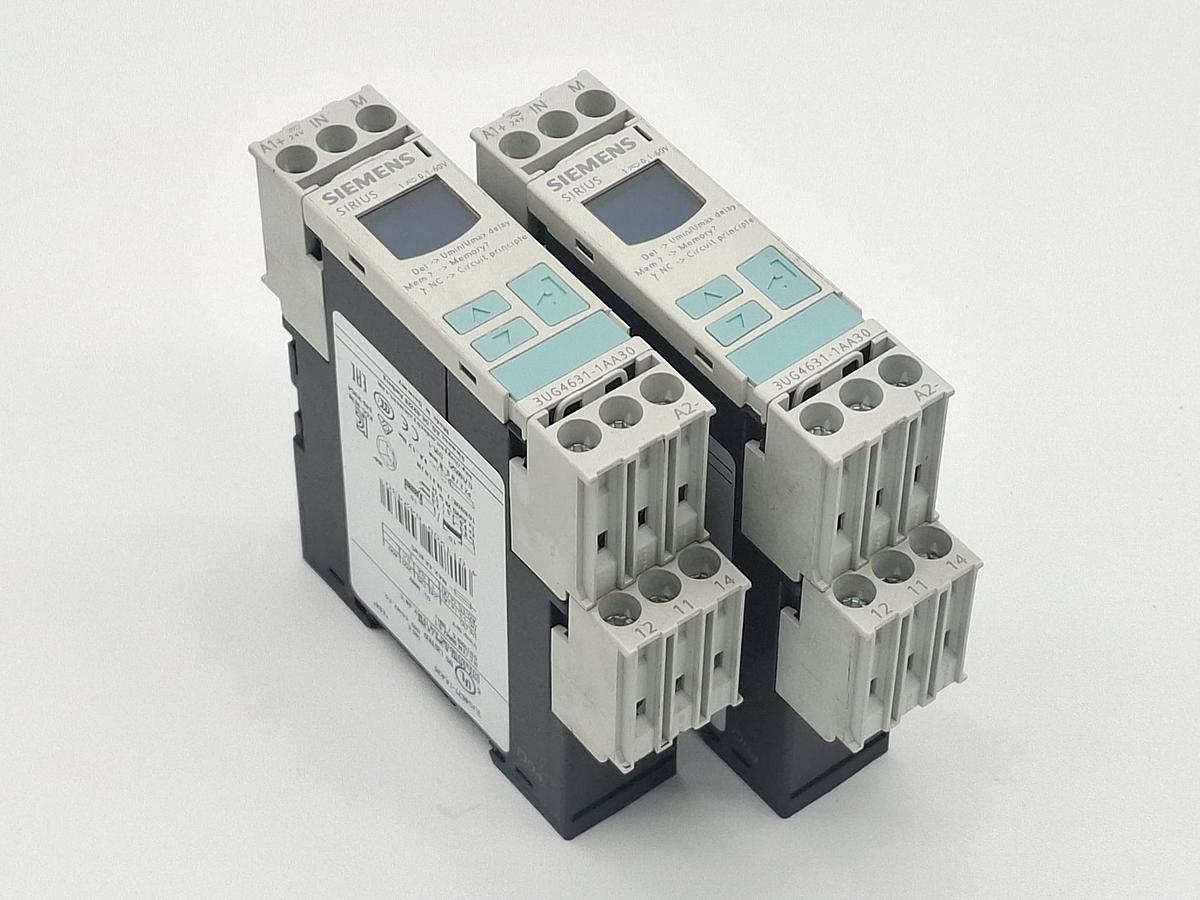 Gebraucht Spannung Überwachungsrelais, 3UG4631-1AA30, Siemens, gebraucht-Funktionszusicherung
