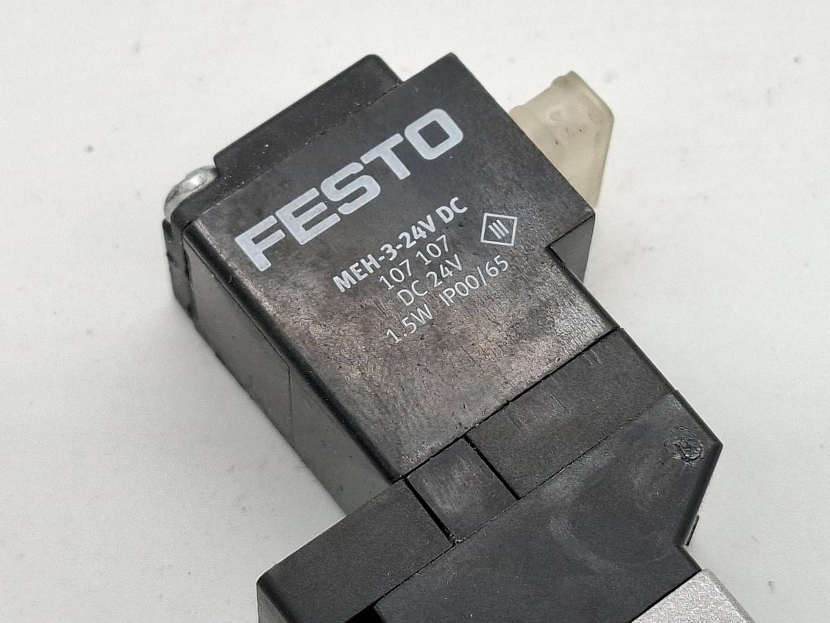 Magnetventil, 173151, MEH-5/3B-1/8-B, Festo, neu