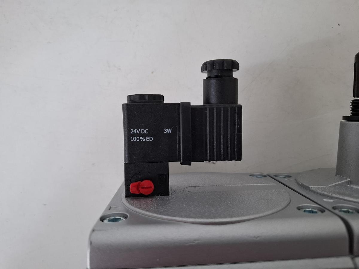 Druckregler + 3/2 Wege Magnetventil, Größe 5, G1", R 10-6 + M CL10 24V DC, Multifix, neu -50%