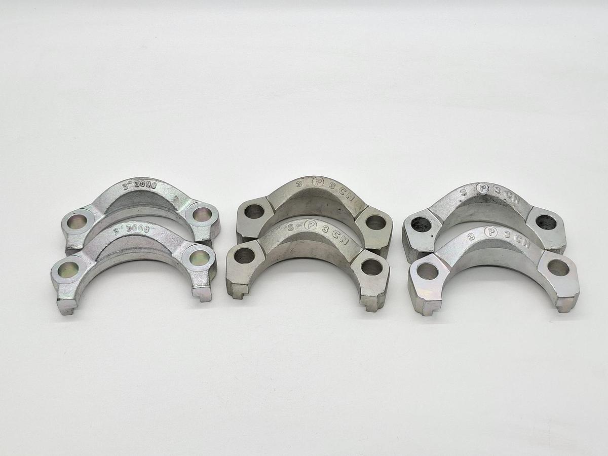 5 Flanschhälftenpaare (10 Teile), SAE 3", 3000PSI, St verz., , neu