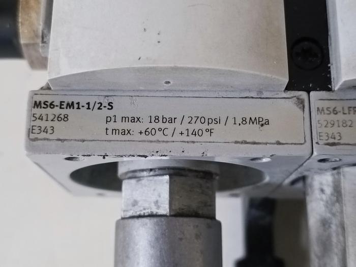 Gebraucht Komplette Wartungseinheit, MS6…., Festo, gebraucht