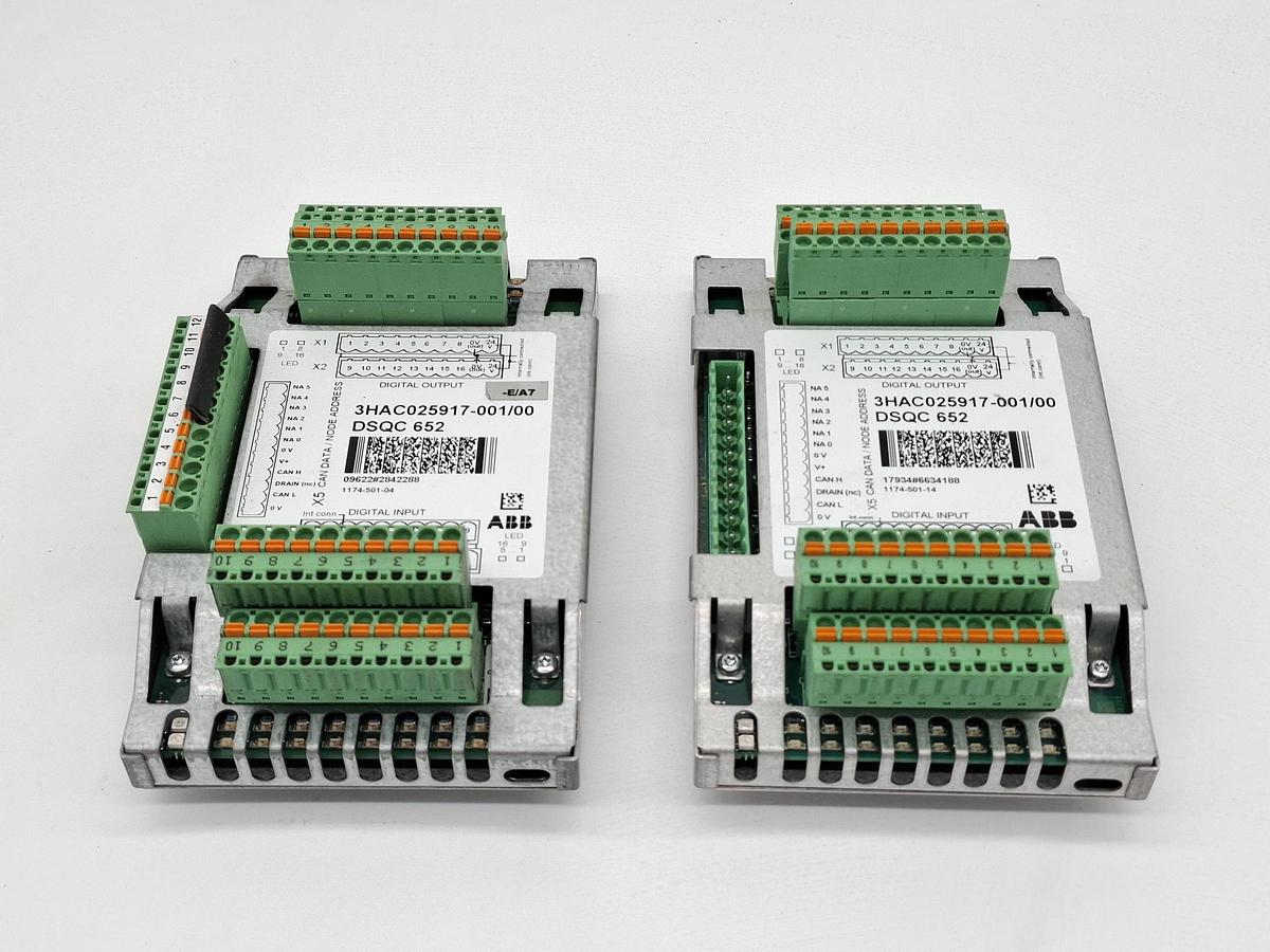 Gebraucht Steuerung I/O Modul, DSQC 652, 3HAC025917-001/00, ABB, gebraucht-Funktionszusicherung