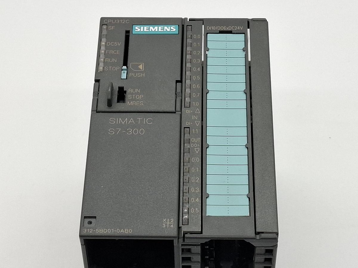 Simatic S7-300, CPU312C, 6ES7 312-5BD01-0AB0; Siemens, neu