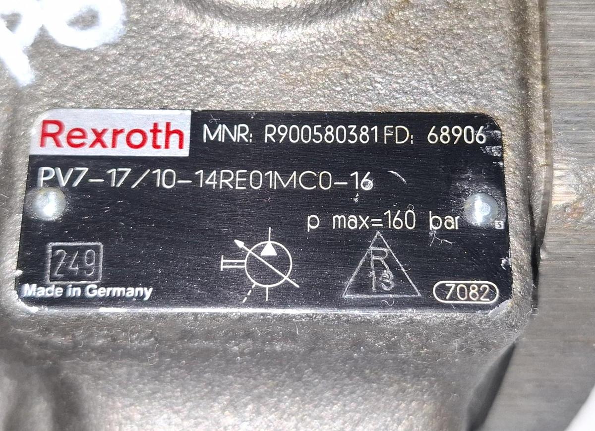 Flügelzellenpumpe, PV7-17/10-14RE01MC0-16, R900580381FD, Original! Rexroth, neu