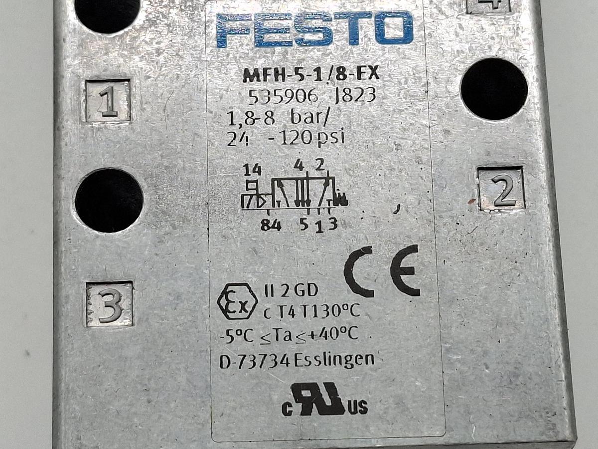 Magnetventil, 535906, MFH-5-1/8-EX, Festo, neuwertig
