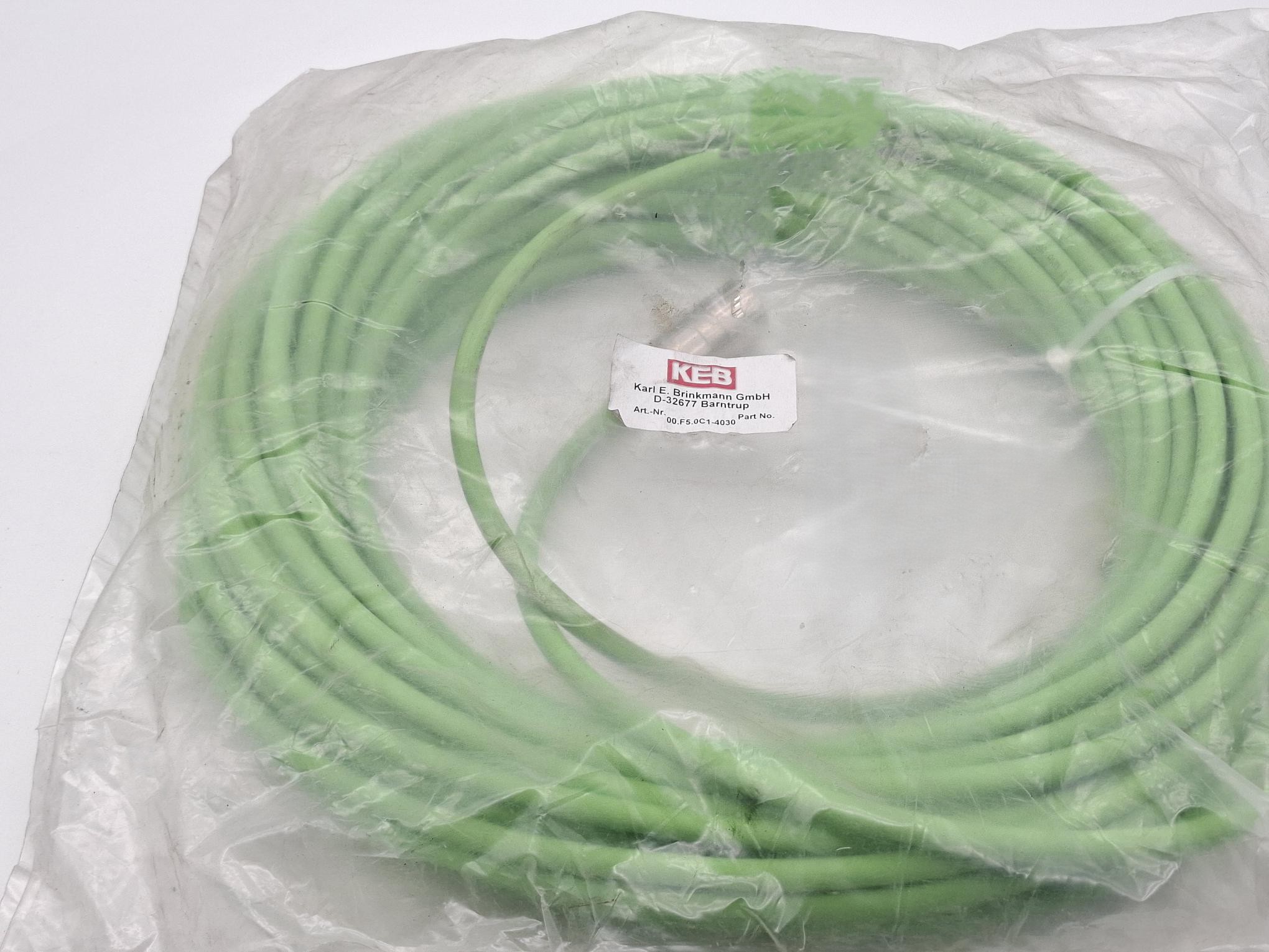 Motorleitung, Leistungskabel, 30m, 00.F5.0C1-4030, KEB, neu