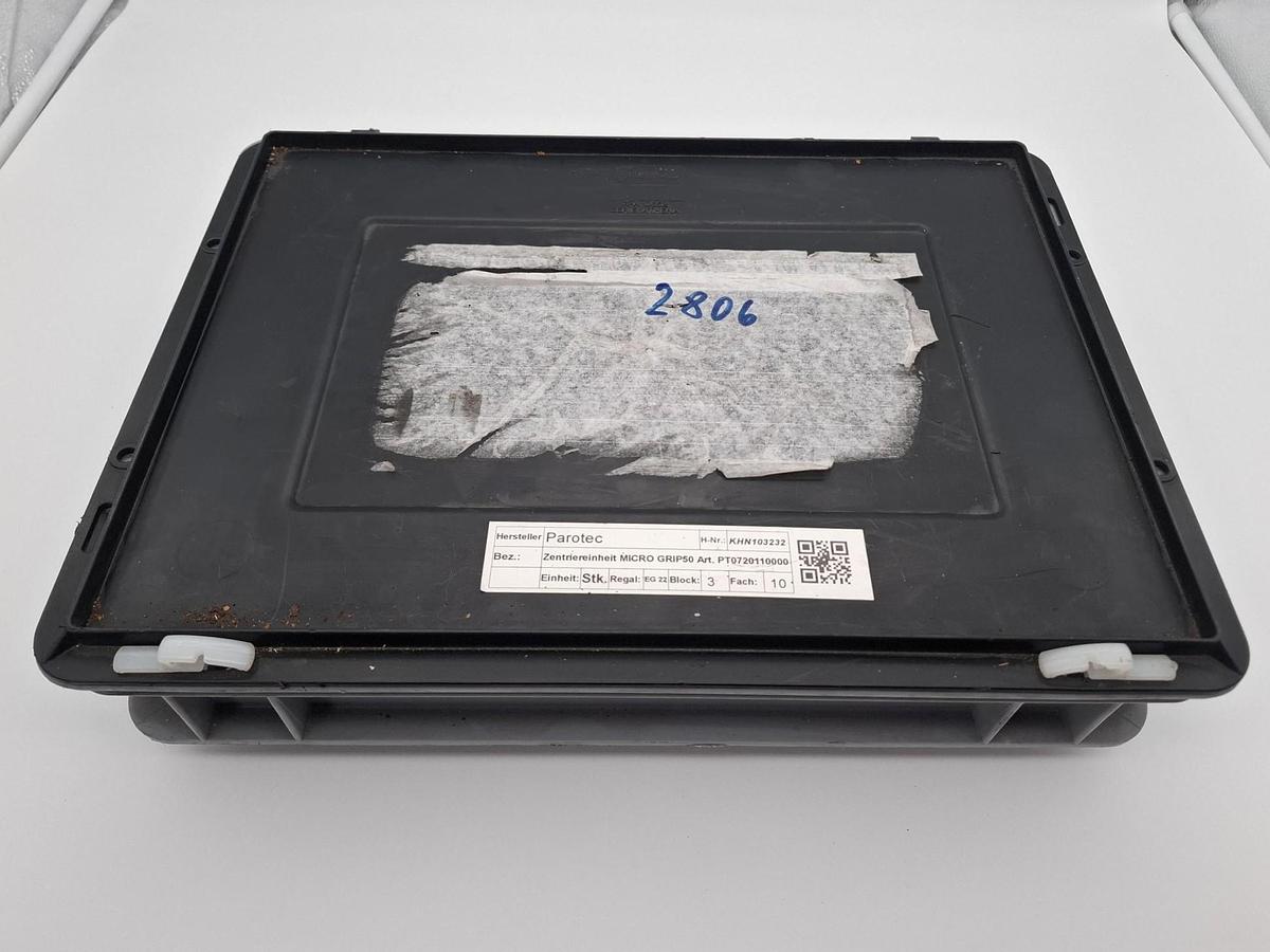 1 Set = 3 neue Zentriereinheiten, Nullpunktsystem, Micro grip 50, Parotec, neu