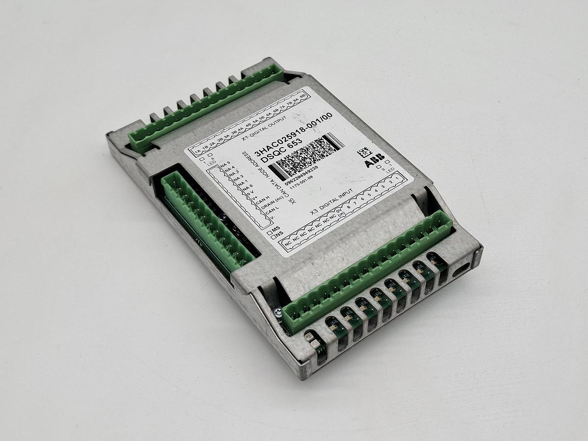 Gebraucht Steuerung I/O Modul, DSQC 653, 3HAC025918-001/00, ABB, gebraucht-Funktionszusicherung
