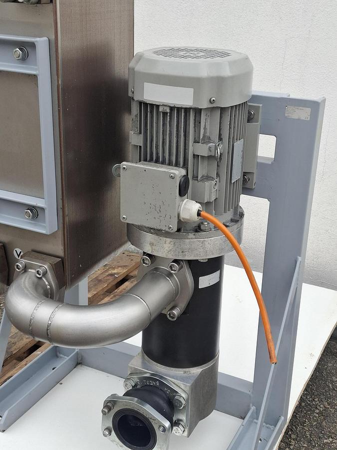 Öl / Wasser Kühlanlage, KA 340/BWT B57x110, Bühler, gebraucht-Funktionszusicherung