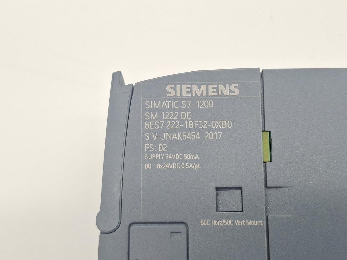 Gebraucht Simatic S7-1200, SM1222, 6ES7 222-1BF32-0XB0, Siemens, gebraucht-Funktionszusicherung