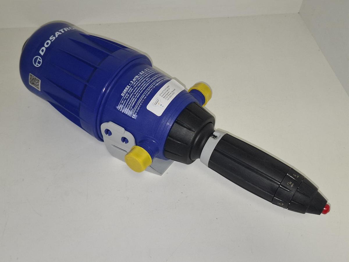 Proportionaldosierer, D3RE2 VF, 3m³/h, 0,2-2%, Dosatron, neu