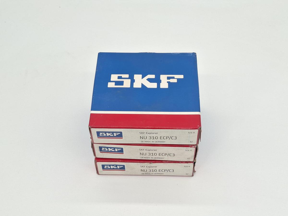 1 Stück Zylinderrollenlager, NU310 ECP/C3, SKF, neu