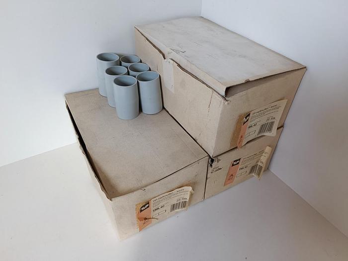 680 Stück Steck und Haftmuffen zur Elektroverrohrung, 16, 25, 29, 37, 45, 50mm, , neuwertig