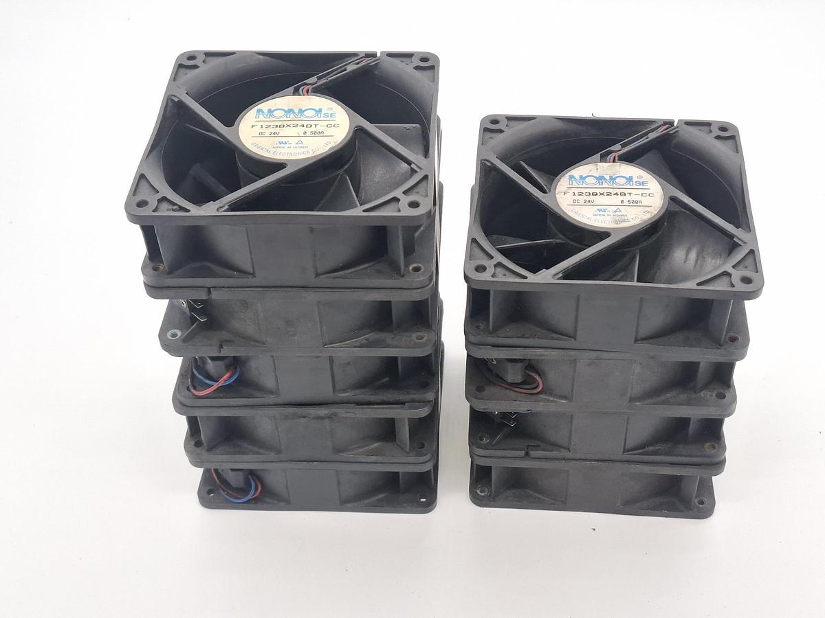Gebraucht 9 Stück Axialventilator, Lüfter, F1238X24BT-CC, NONOI, gebraucht