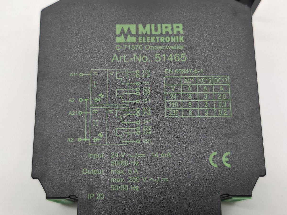 Ausgangsrelais, RM-22/24VAC/DC, 51465, Murrelektronik, neu
