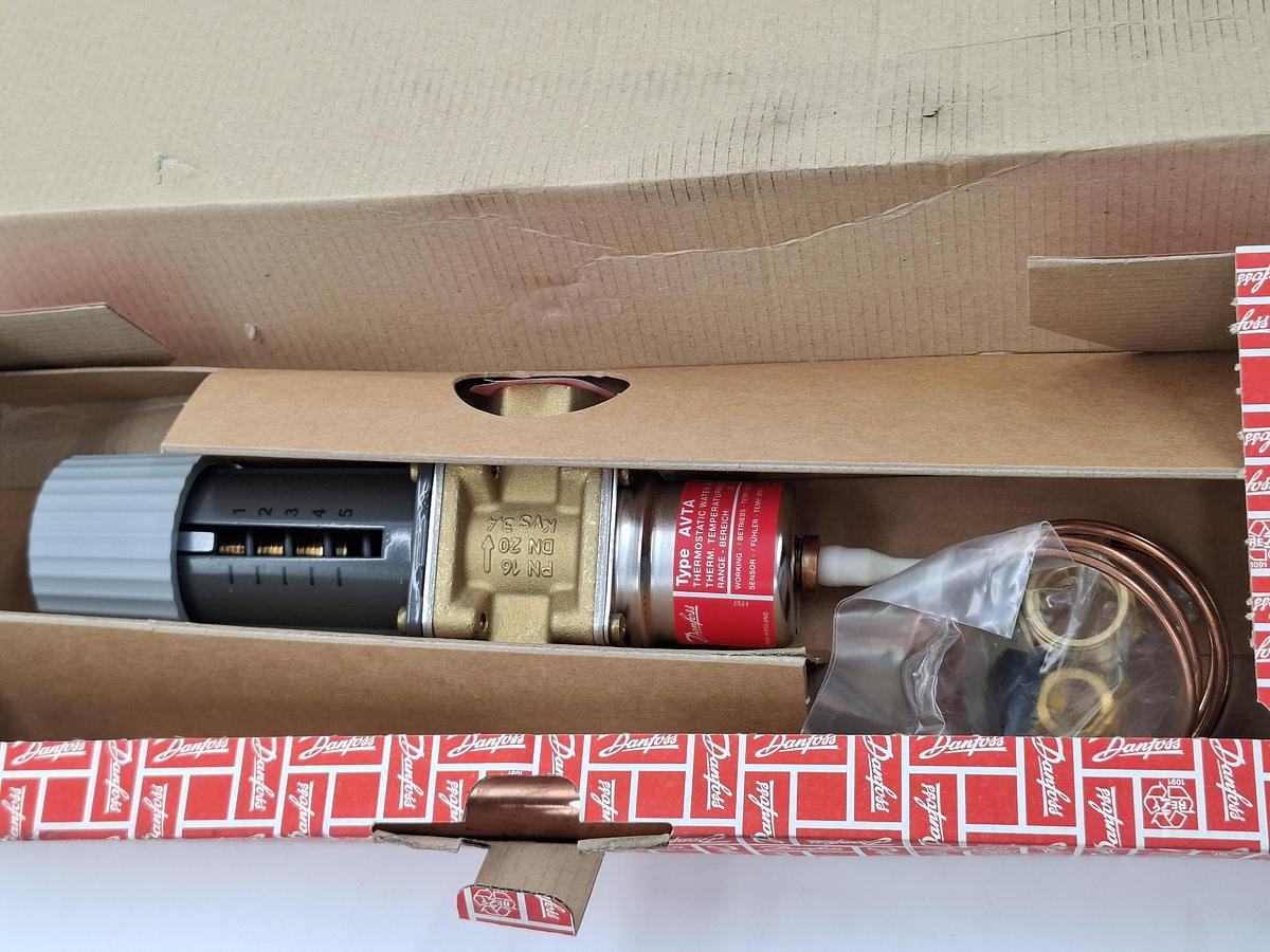 Temperaturregler, 25-65°C, Kvs 3,4, G3/4", AVTA 20, 003N3162, Danfoss, neu