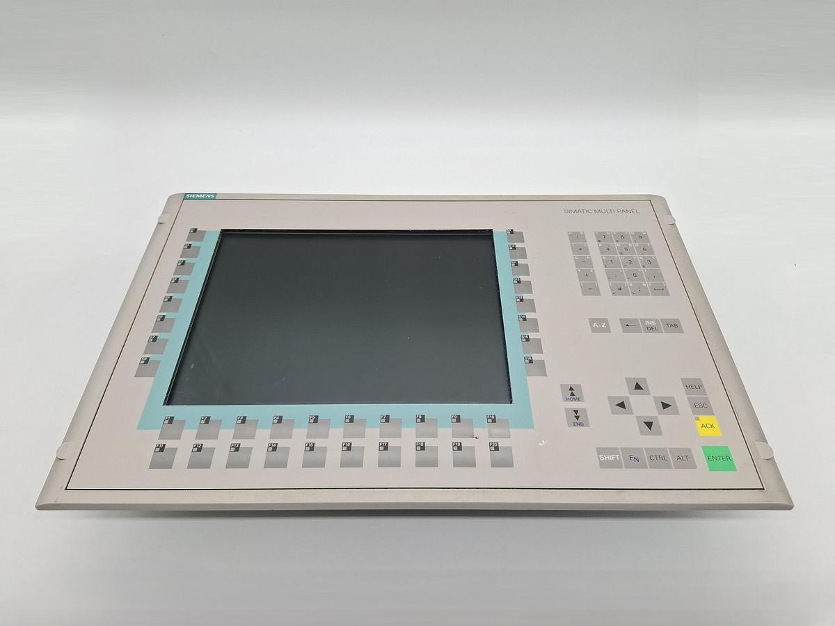 Gebraucht Multi Panel, MP 370 KEY-12 TFT, 6AV6- 542-0DA10-0AX0, Siemens, gebraucht-Top