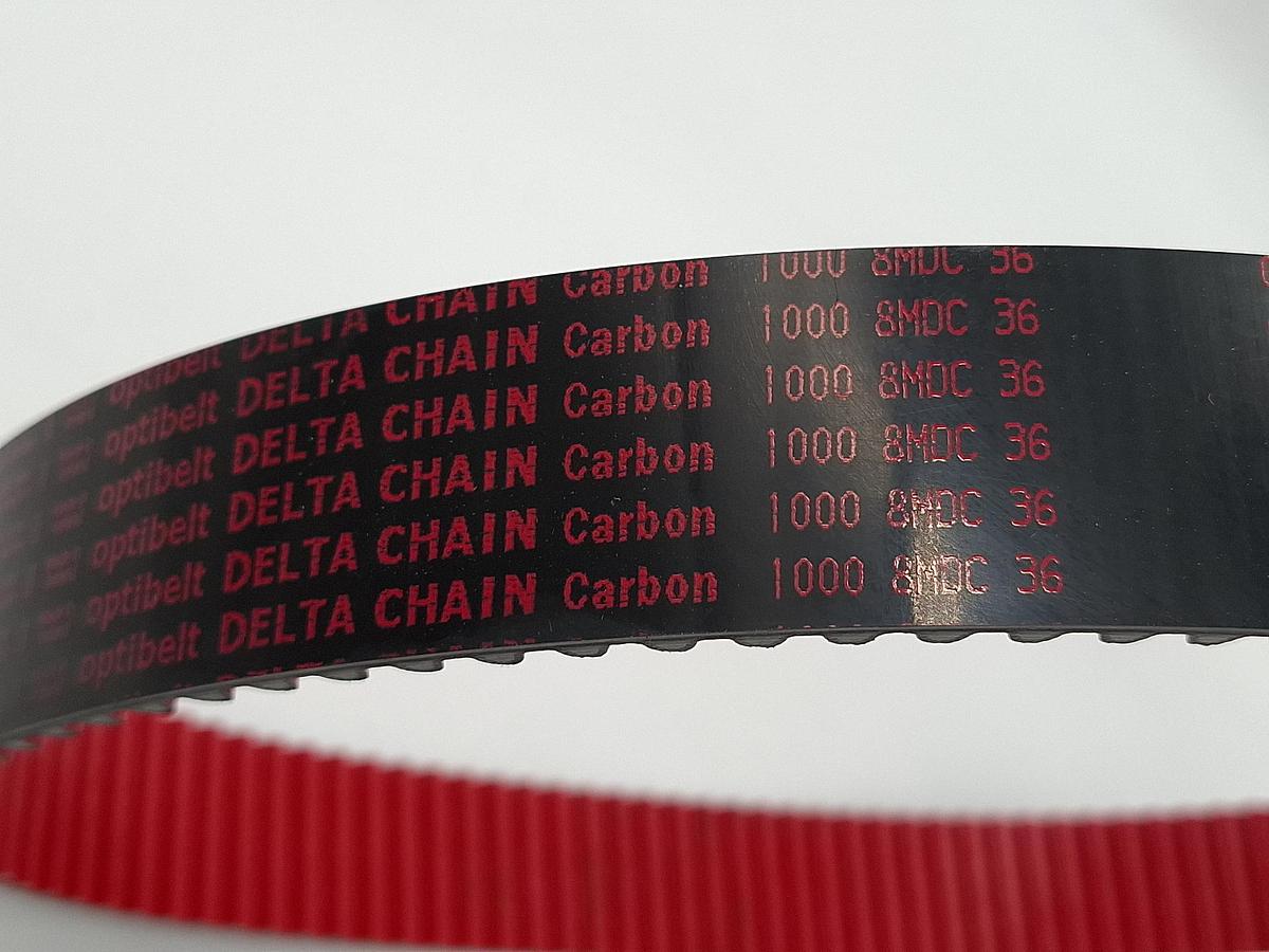 Hochleistungs- Zahnriemen, Delta Chain Carbon, 1000 8MDC 36, Optibelt, neu