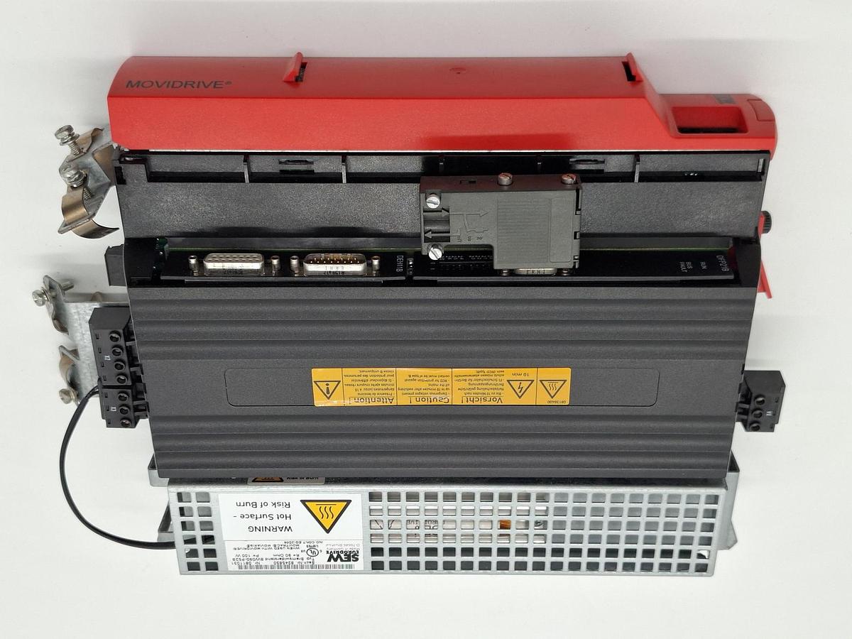 Gebraucht Frequenzumformer + Bremswiderstand, 0 Leistungsstunden, 0,55KW, MDX61B0005-5A3-4-0T, SEW, gebraucht-Top