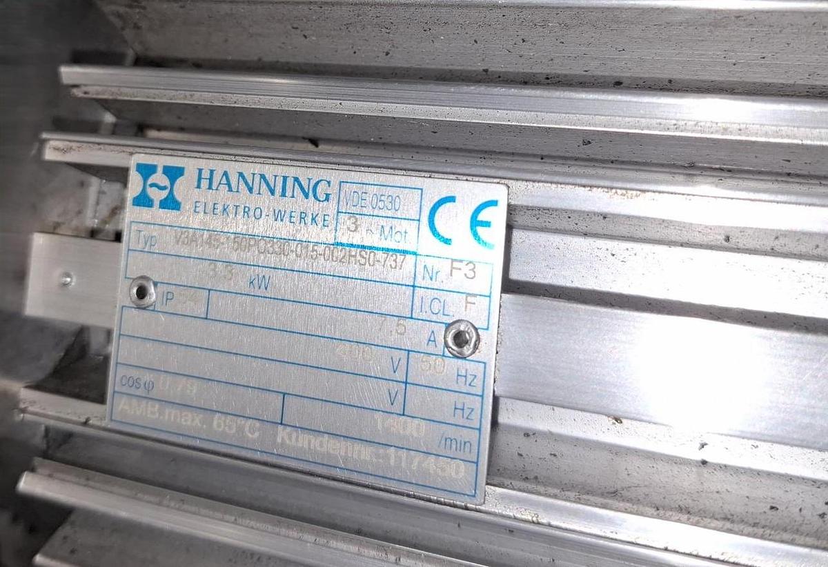 Gebraucht Hochdruck Rohrventilator aus Alu, AD710mm, TDE 500 D4, Ruck, gebraucht