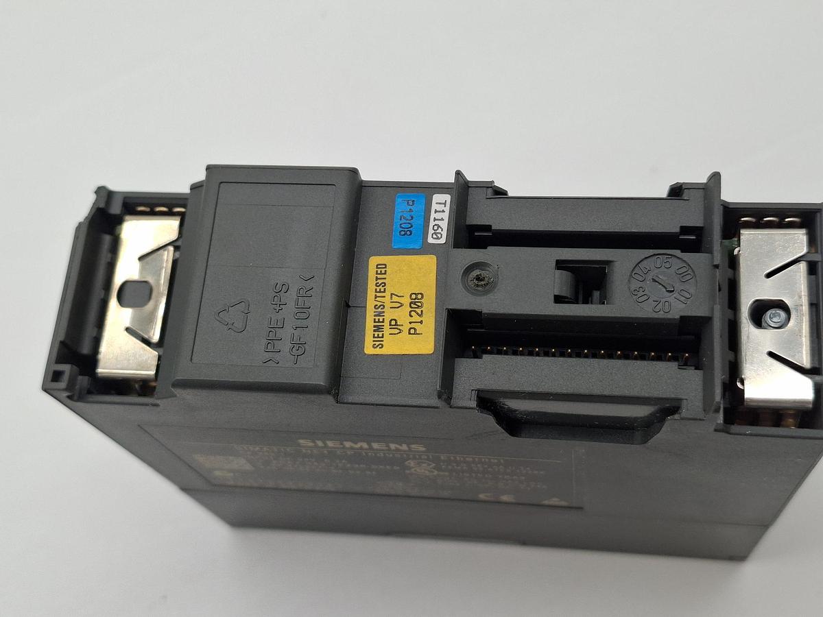 Gebraucht Prozessor CP343-1, 6GK7 343-1EX30-0XE0, Siemens, gebraucht-Funktionszusicherung