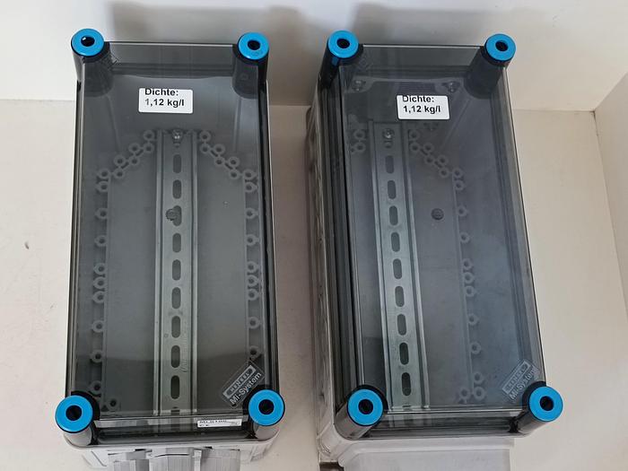 2 Stück Verteiler, Schaltschrank, 30 x 15 x 17cm hoch, MI 0100, Hensel, neuwertig -50%