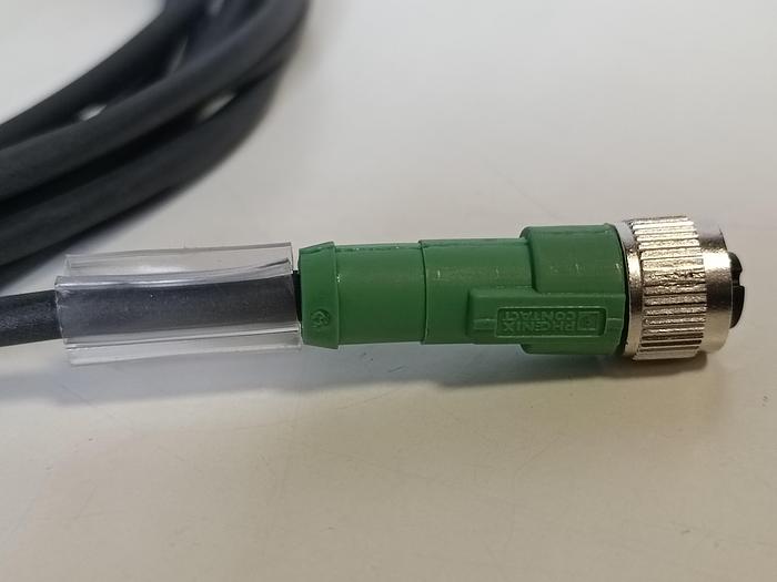 Gebraucht 20 Stück Sensorkabel mit M12 Steckverbinder Buchse, 5x0,34, 1509128, Phönix, gebraucht-Top