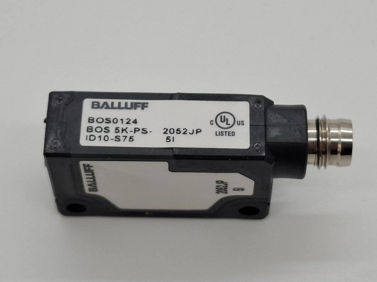 2 Stück Lichttaster, Sensor, BOS0124, BOS 5K-PS-ID10-S75, Balluff, neu