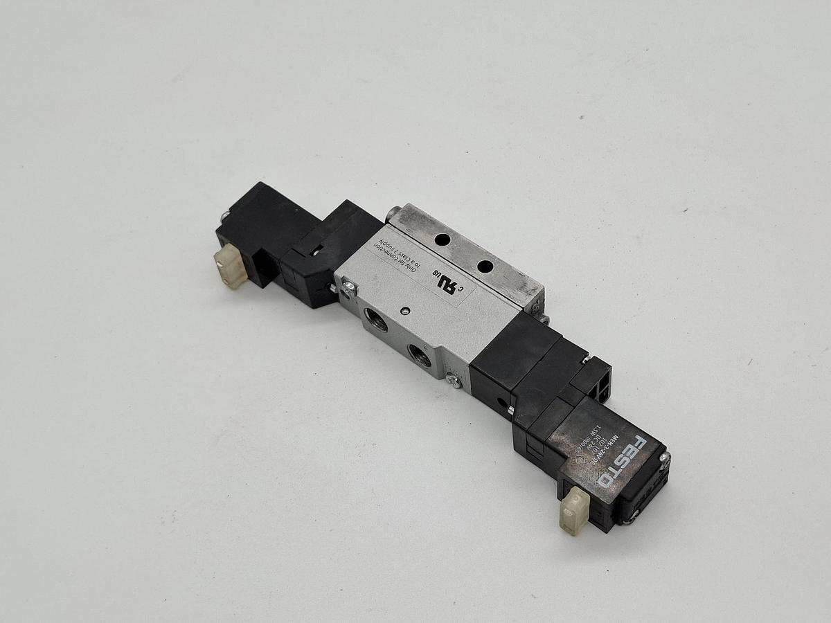 Magnetventil, 173151, MEH-5/3B-1/8-B, Festo, neu