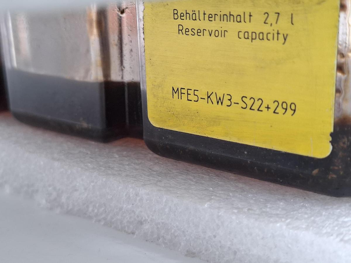 Gebraucht Zentralschmieraggregat, MFE5-KW3-S22+299, Vogel, gebraucht-Top