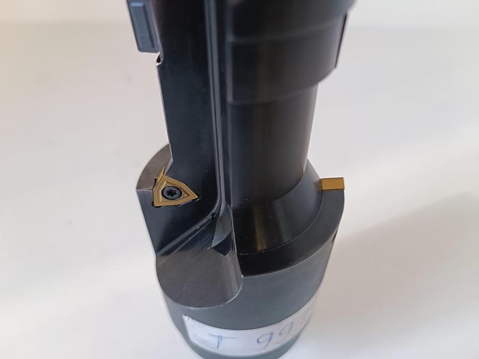 Ausdrehwerkzeug mit 6 neuen Wendeschneidplatten, KUB ABS 63, D51,5/68R, Komet, überholt-neuwertig