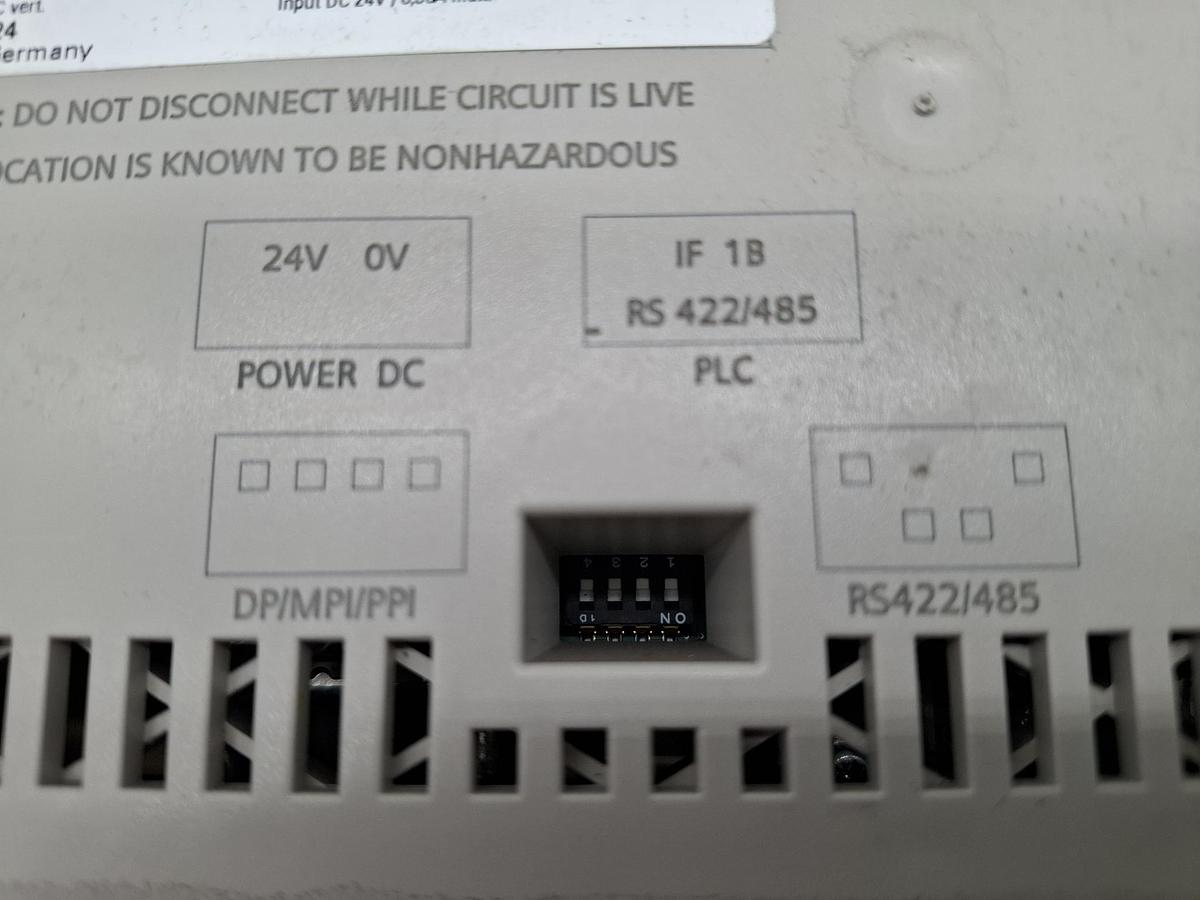 Gebraucht Touchpanel TP177A, 6AV6 642-0AA11-0AX1, Siemens, gebraucht