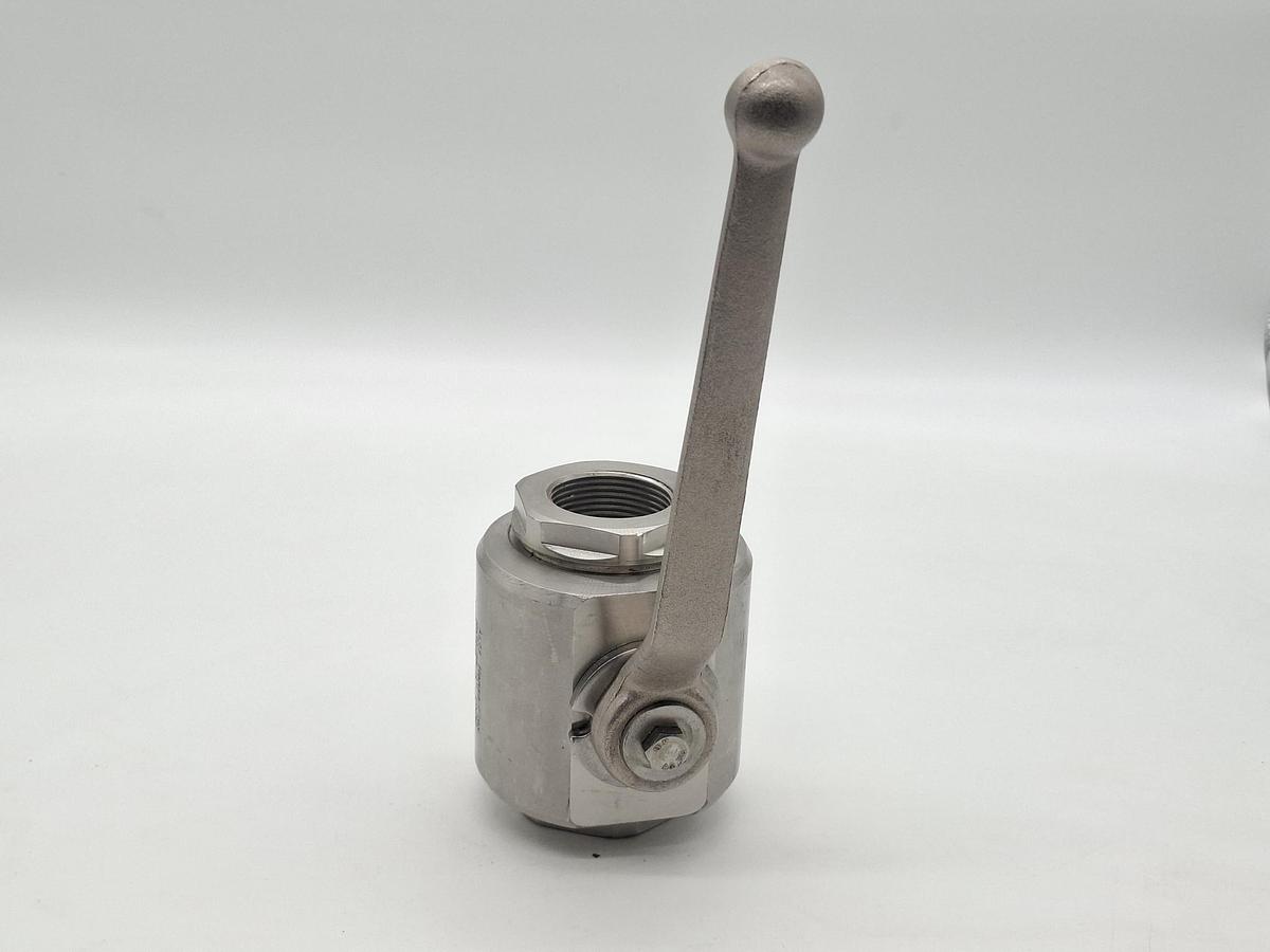 Edelstahl Kugelhahn, RKH-G5/4" DN32, PN350, Hansaflex, neu