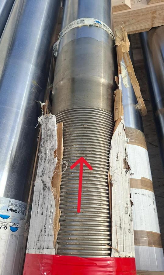 Überholt Ersatzsäule für IDRA 2500, D300mm x 7115mm, (3), 110850, Strate/Idra, neu