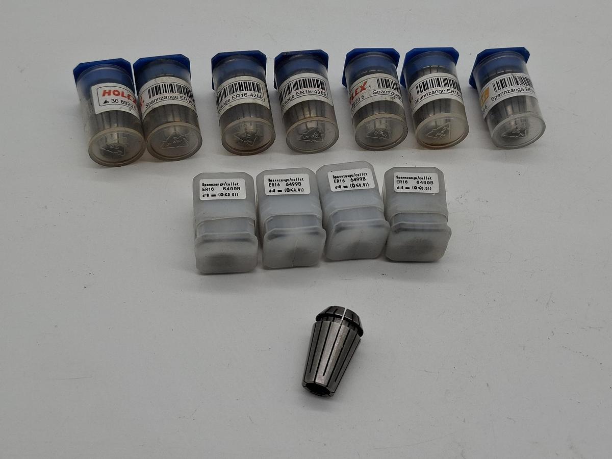 10 Stück Spannzangen D8mm, ER16-426E , neu