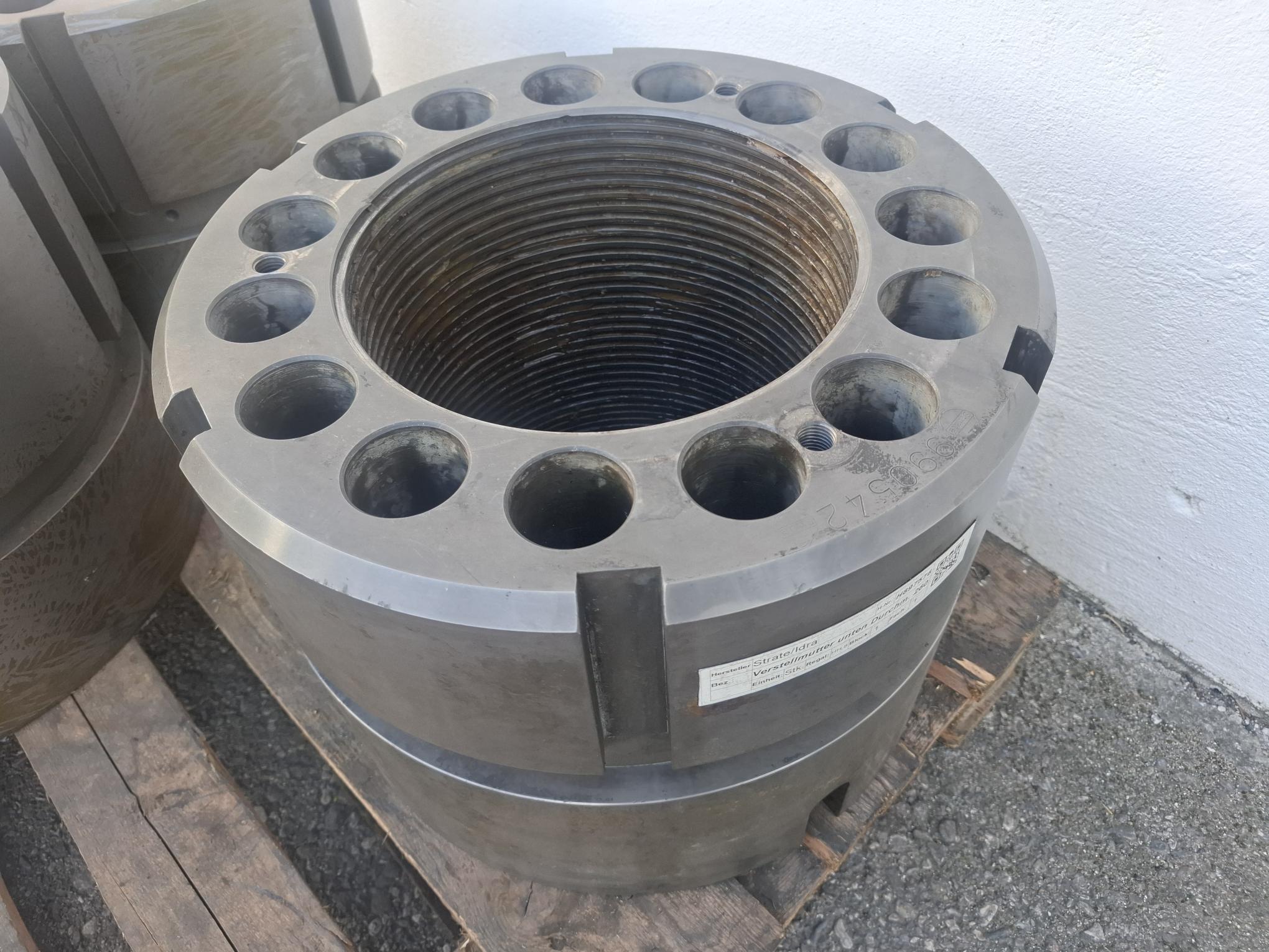 Gebraucht Verstellmutter für Druckgussmaschine IDRA OL1800, TR260x9, 990542, Idra, gebraucht-Top
