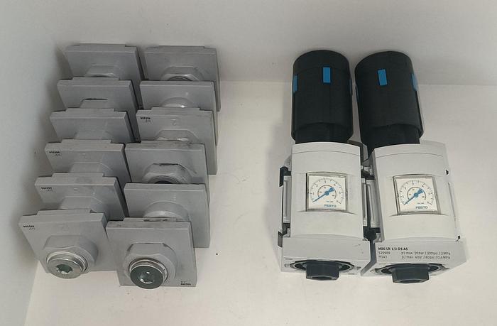 Gebraucht 70 Stück Teile zu Wartungseinheiten, Top Paketpreis, MS6 …., Festo, gebraucht