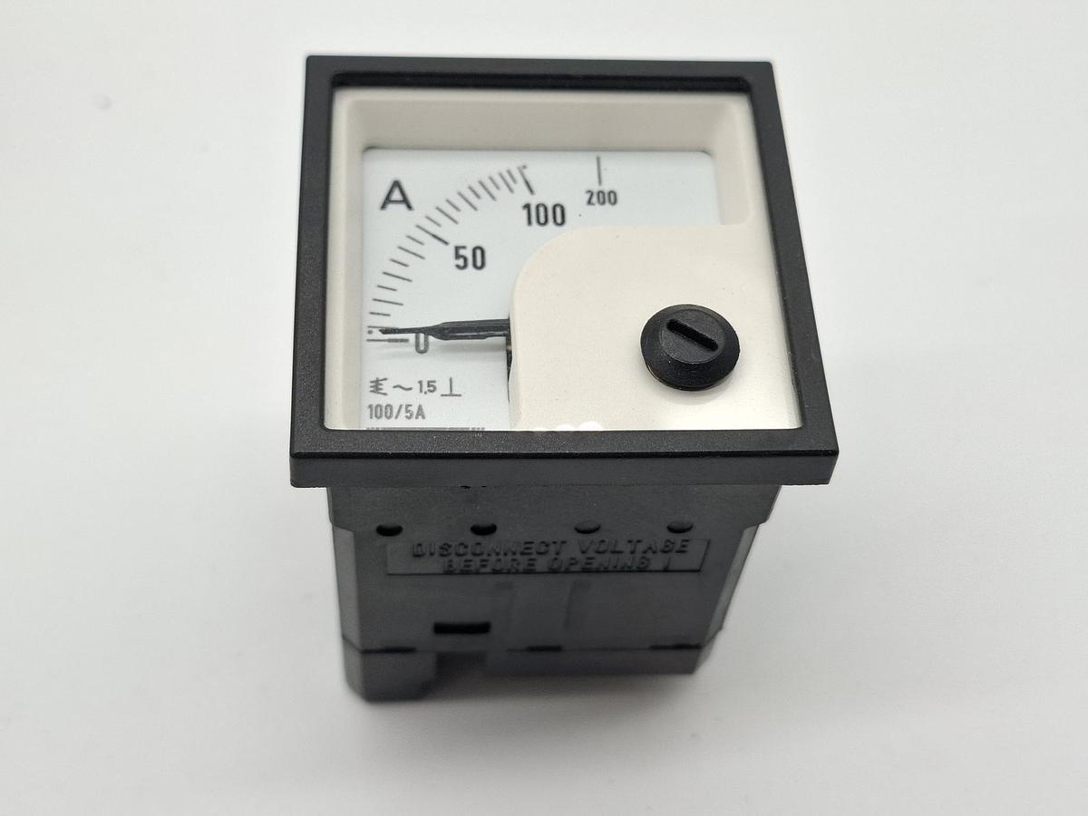 8 Stück Dreheiseninstrument AC, 100/5A, € 11/Stück, 684.110.2000, EQ48KL, Weigel, neu