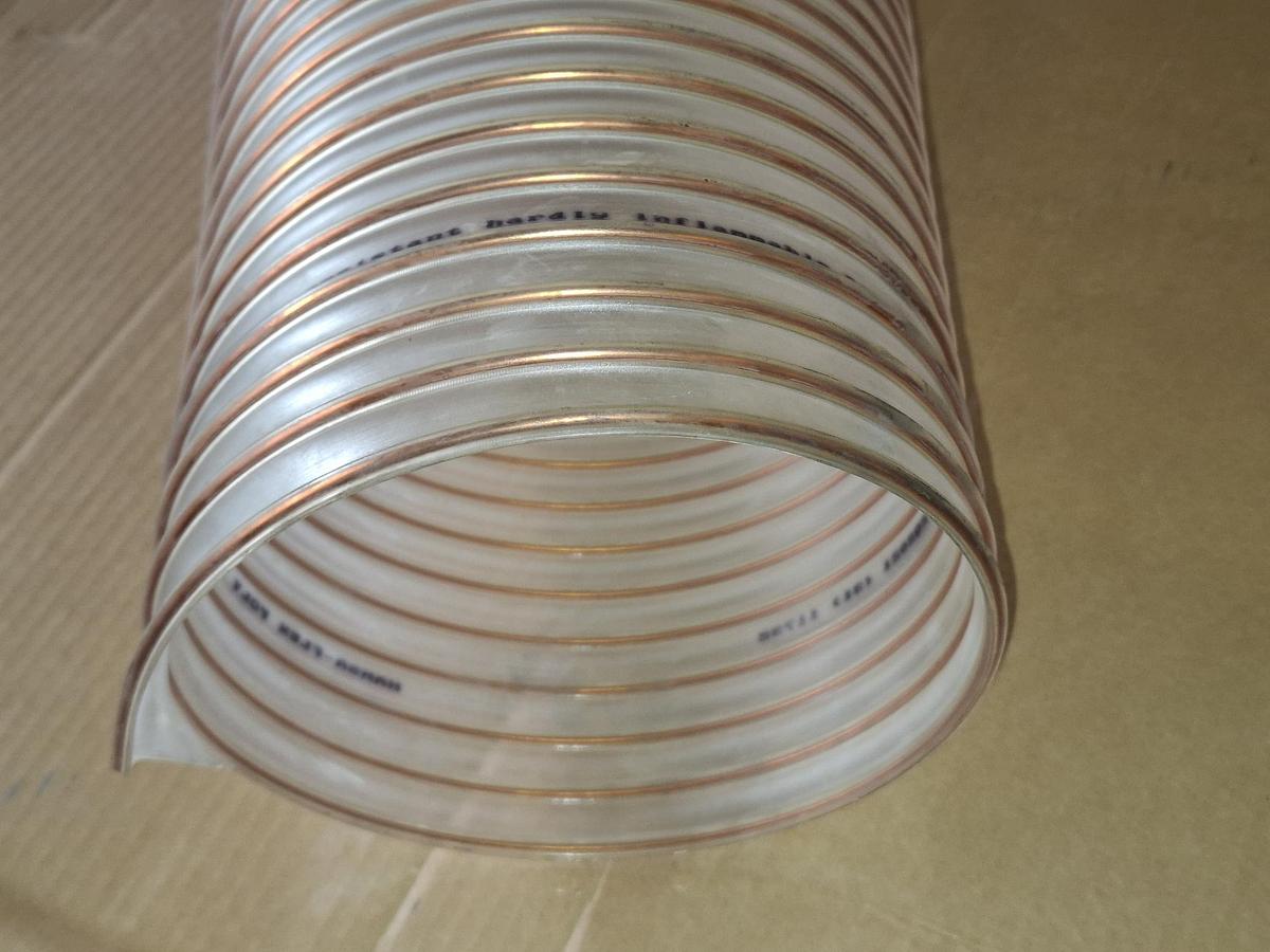 4,3m Absaugschlauch und Förderschlauch, Poly 180L, Hansaflex, neuwertig -60%