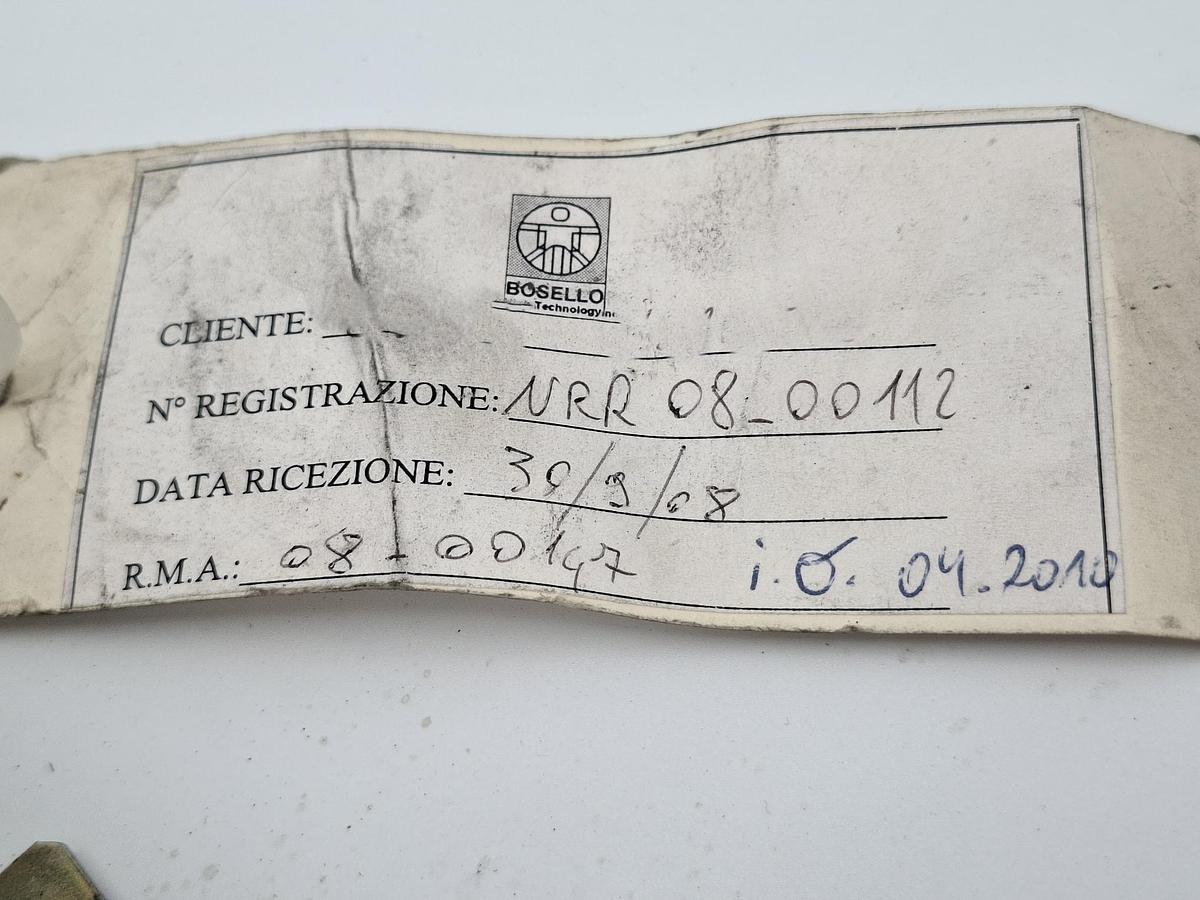 Gebraucht Steuerung, BHT 9903, Bosello, gebraucht