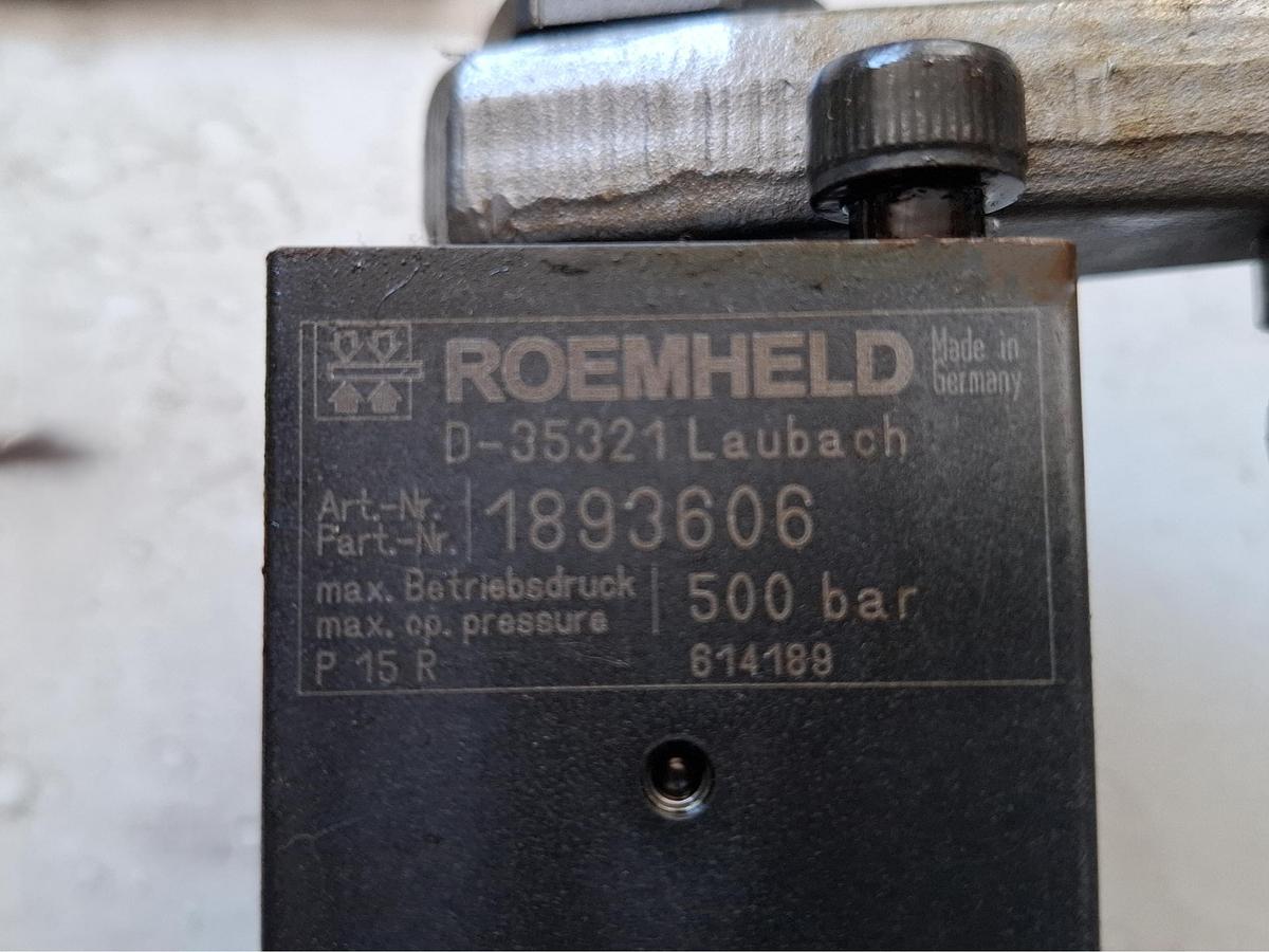 Gebraucht Doppelt wirkender Schenkspanner, 500bar, 1893606, Römheld, gebraucht