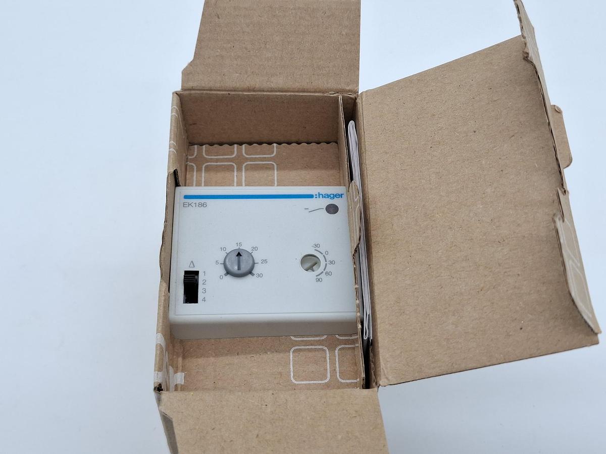 Thermostat, EK186, Hager, neu