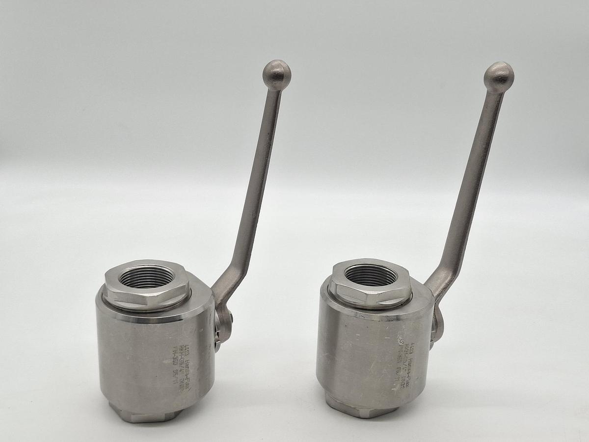 Edelstahl Kugelhahn, RKH-G5/4" DN32, PN350, Hansaflex, neu