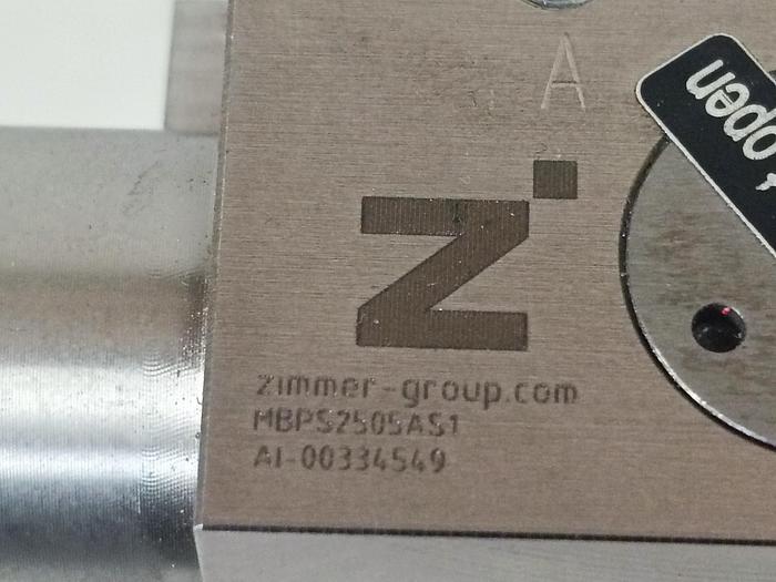 Gebraucht Pneumatisches Klemmelement, MBPS2505AS1, Zimmer, gebraucht-Top