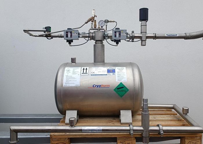 Gebraucht Stickstoff Phasentrenner und Kühlbad, 100 L, Cryotherm, gebraucht