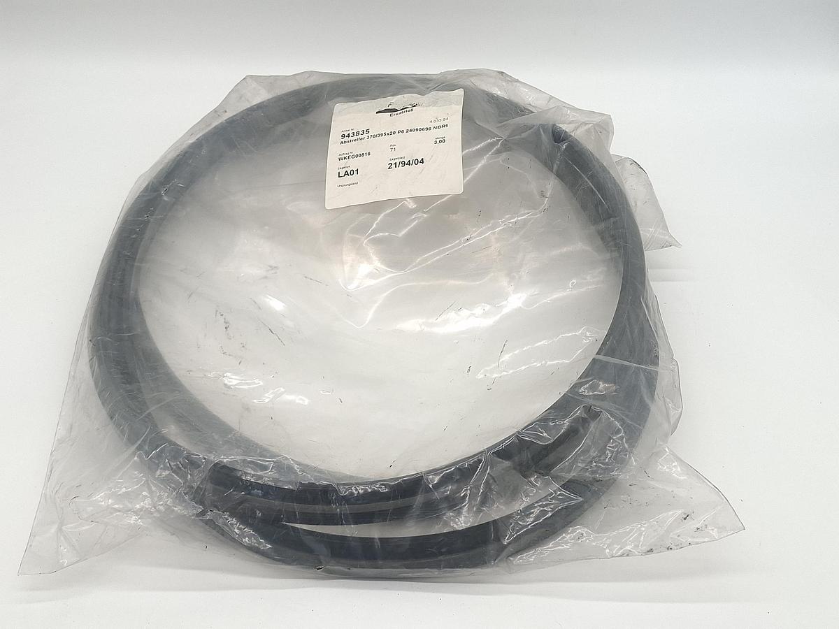 Abstreifring f Frech Druckgussmaschine, 370/395x20, NBR, 943835 Frech/Müller Weingarten, neu