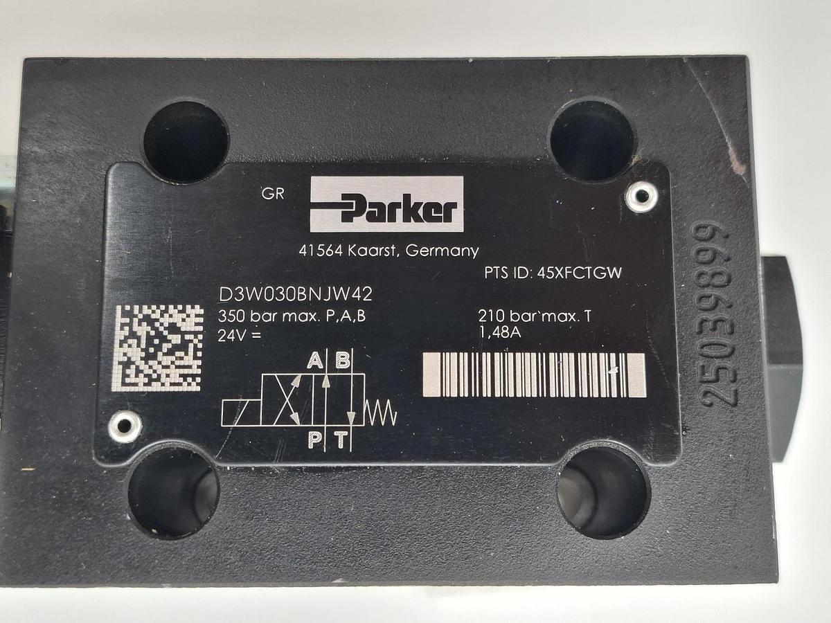 Direktgesteuertes Hydraulikventil, D3W030BNJW42, Parker, neu